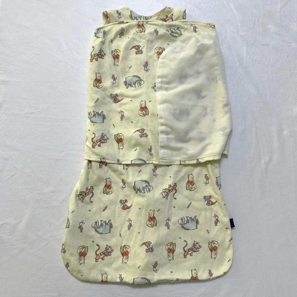 Halo Disney Sleep Sack Swaddle WINNIE THE POOH & FRIENDS Micro Fleece 3-6 Months